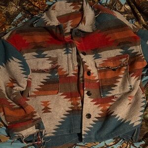 Southwestern Patterned Jacket